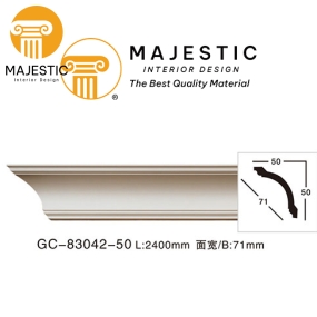 Phào Trần Tròn Trơn 71mm GC-83042-50