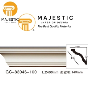 Phào Trần Cổ Điển Trơn 140mm GC-83046-100
