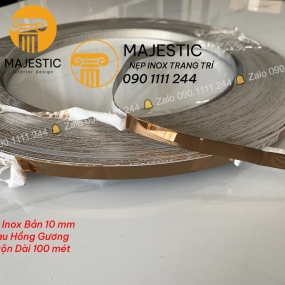 La Inox 1 cm Hồng Gương