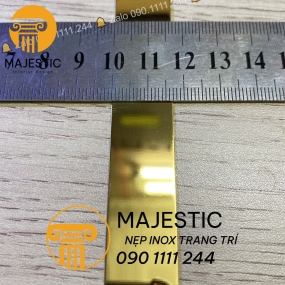 La Inox 1.7 cm Vàng Gương