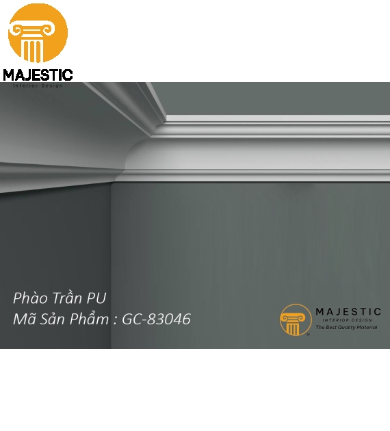 Phào Trần Cổ Điển Trơn 170mm GC-83046-120
