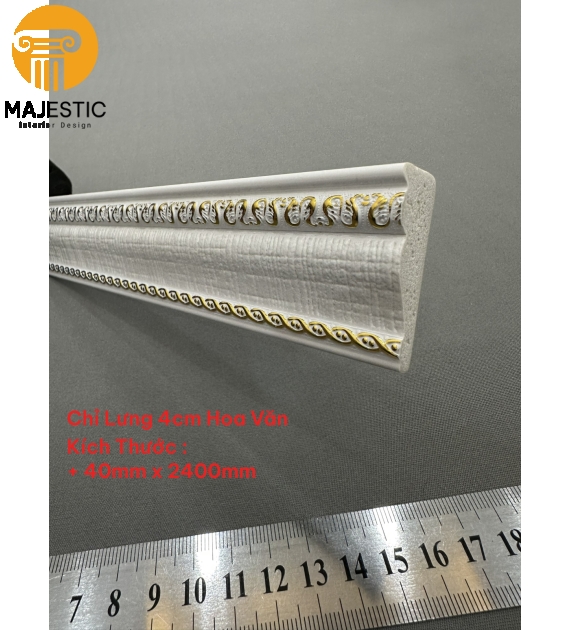 Chỉ Lưng Hoa Văn 4cm TV2