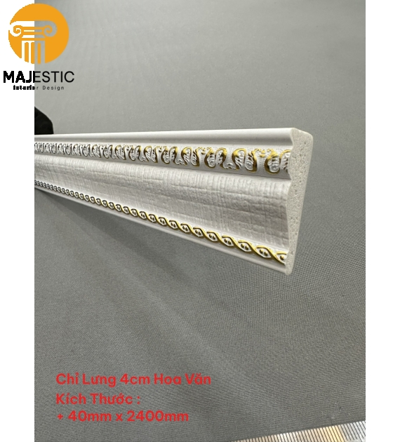Chỉ Lưng Hoa Văn 4cm TV2