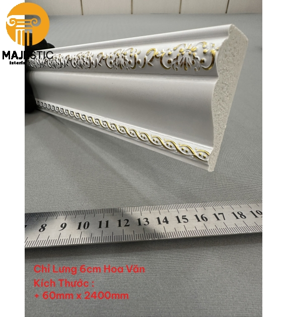 Chỉ Lưng Hoa Văn 6cm TV