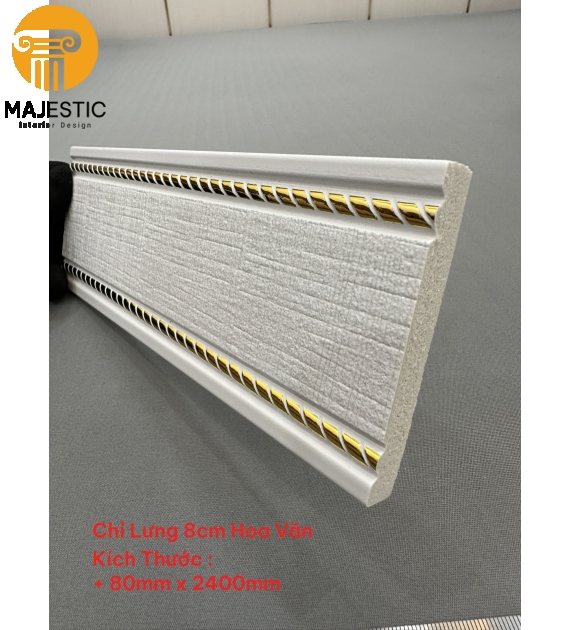 Chỉ Lưng Hoa Văn 8cm TV