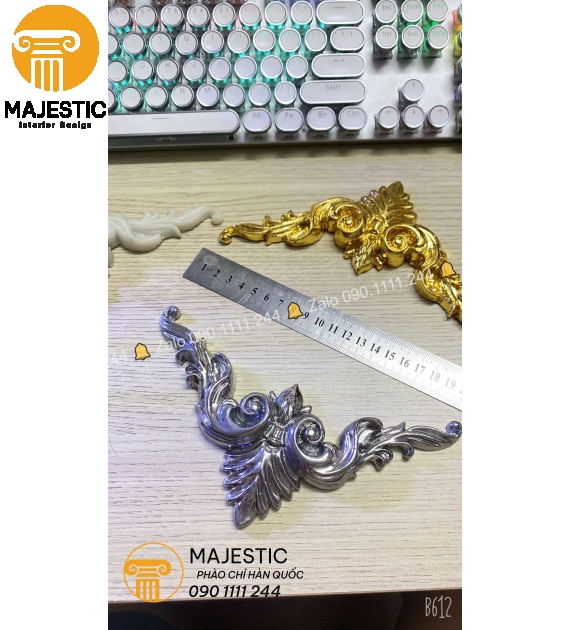 Phù Điêu Góc Phào Chỉ PK001