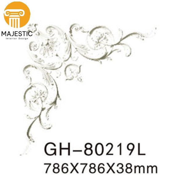 Phù Điêu Góc Phào Chỉ GH-80219S