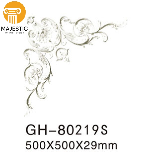 Phù Điêu Góc Phào Chỉ GH-80219S