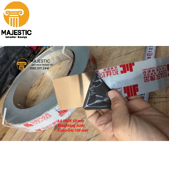 La Inox 5 cm Hồng Xước
