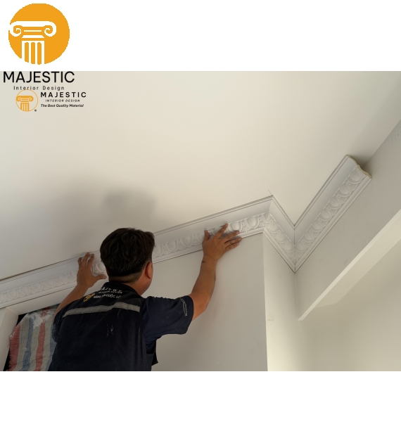 Phào Trần Cổ Điển Hoa Văn 142 mm GA-81110-100