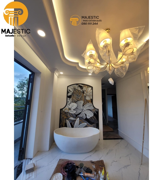 Phào Trần Đơn  Giản 75mm 83009-55