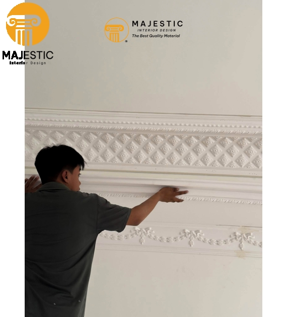Phào Trần Cổ Điển Hoa Văn 200mm