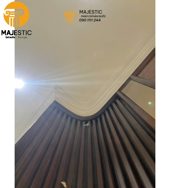 Phào Trần Cổ Điển Trơn 96mm