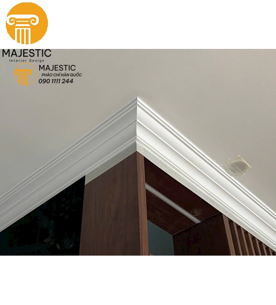 Phào Trần Cổ Điển Trơn 96mm
