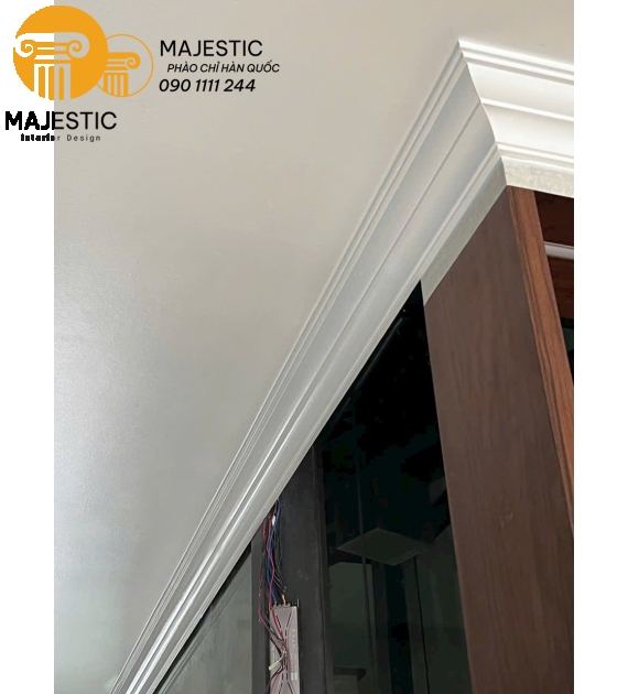 Phào Trần Cổ Điển Trơn 96mm