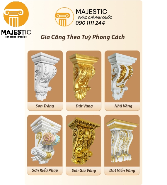 Phù Điêu Phào Chỉ OZ-H004