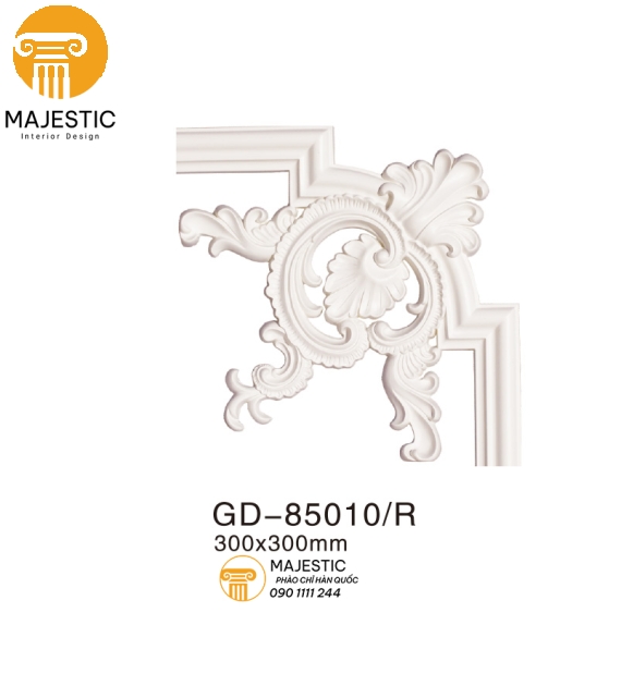 Phù Điêu Góc Phào Chỉ GD-85010LR