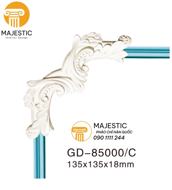 Phù Điêu Góc Phào Chỉ GD-85000C