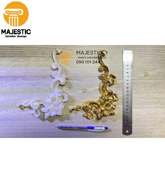 Phù Điêu Góc Phào Chỉ PK002
