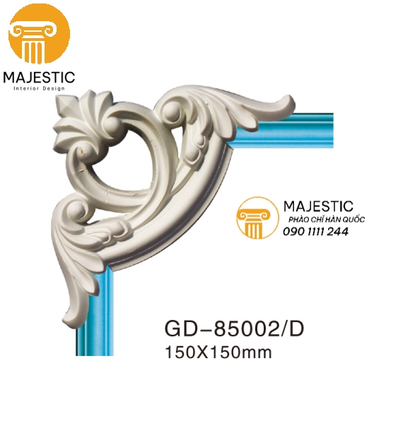 Phù Điêu Góc Phào Chỉ GD-85002/D