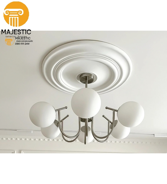 Mâm Trần PU 600 mm Trơn