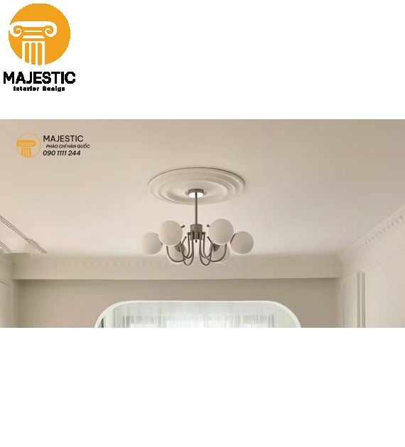 Mâm Trần PU 600 mm Trơn
