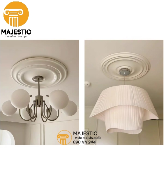 Mâm Trần PU 800 mm Trơn