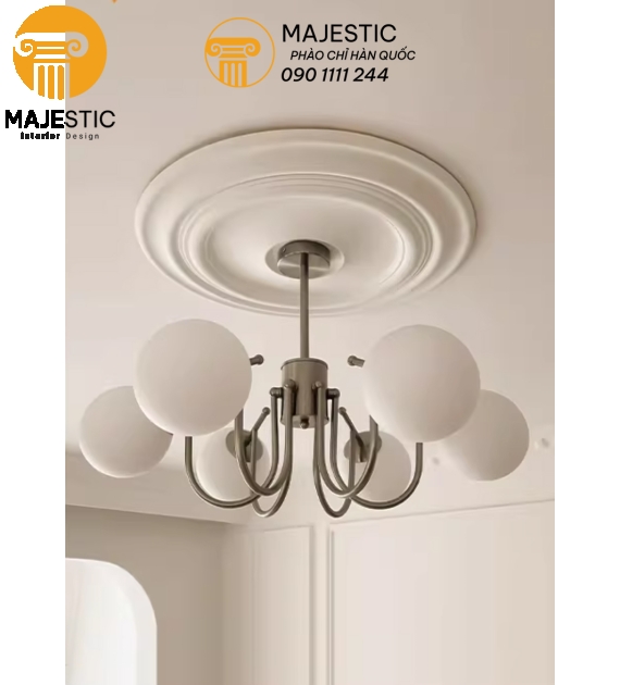 Mâm Trần PU 600 mm Trơn