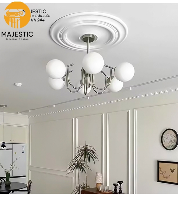 Mâm Trần PU 800 mm Trơn