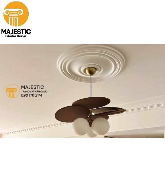 Mâm Trần PU 600 mm Trơn