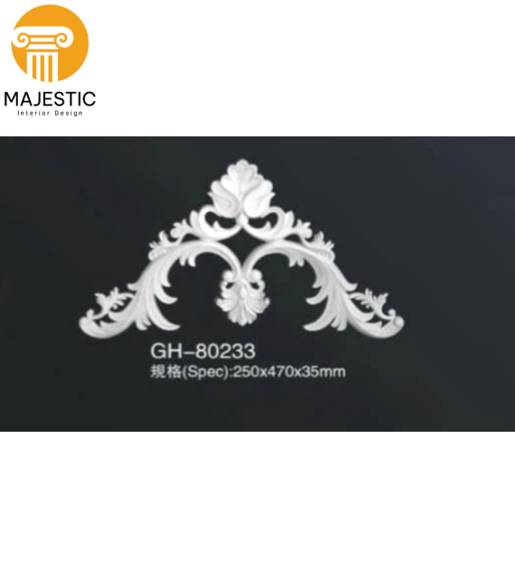 Phù Điêu Góc Phào Chỉ GH-80233