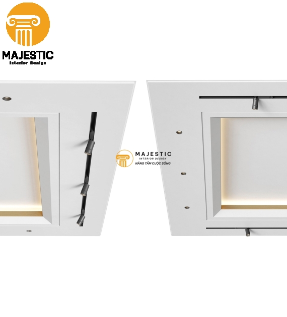 Hệ Trần Thạch Cao Hiện Đại MO03