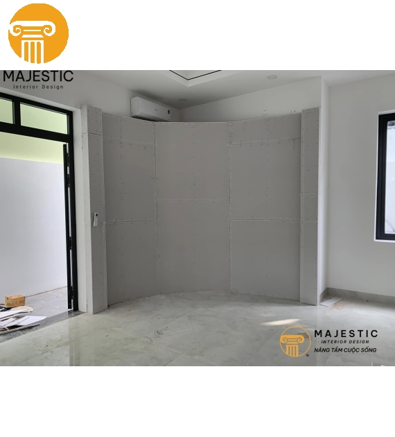 Vách Thạch Cao Tạo Kiểu Modern TCV01