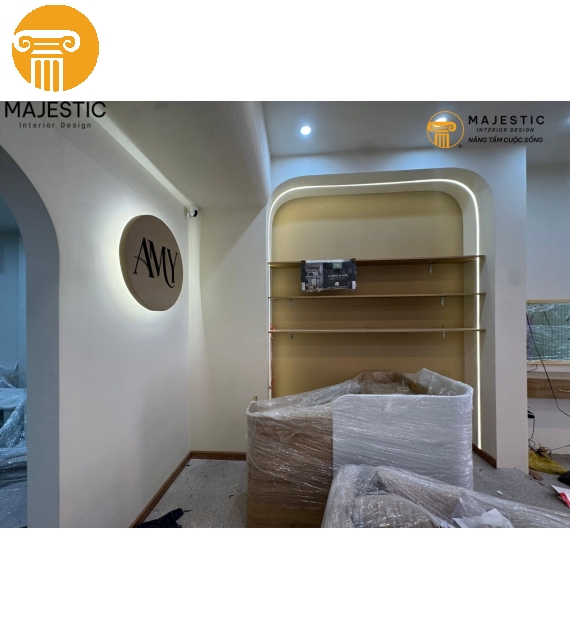 Vách Thạch Cao Tạo Kiểu Modern TCV02