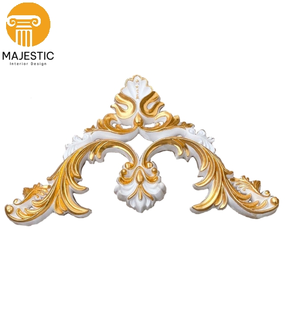 Phù Điêu Góc Phào Chỉ GH-80233 Dát Vàng